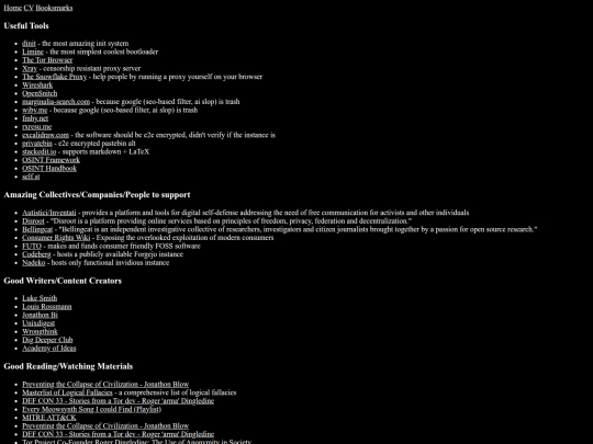 bookmarks screenshot
