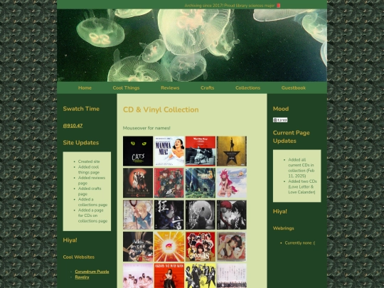 collections/cds screenshot