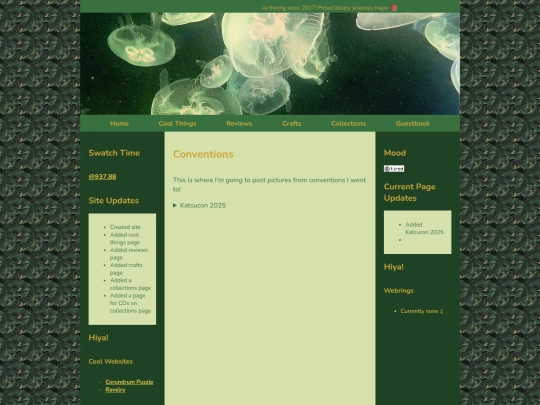 conventions screenshot