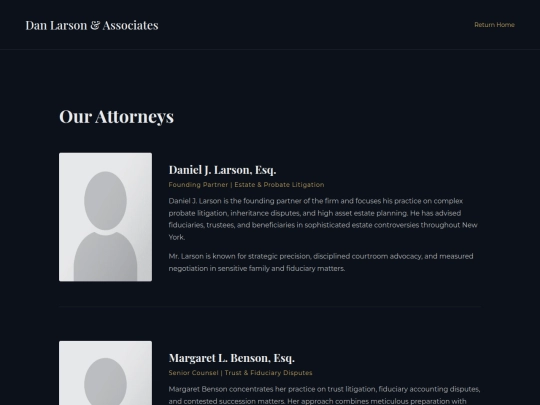 attorneys screenshot