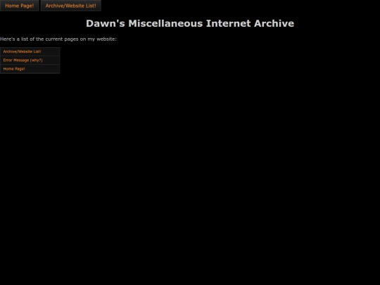 list screenshot