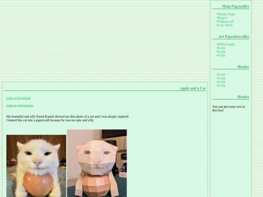 Papercraft screenshot