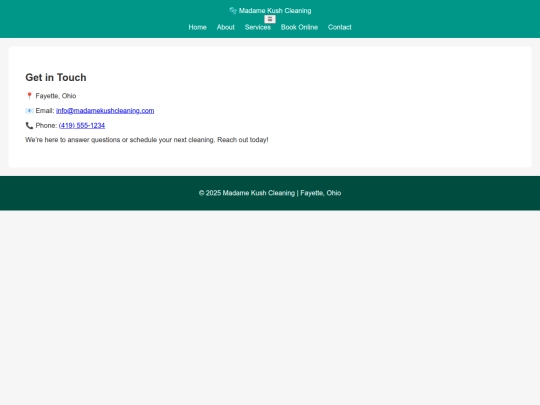 contact screenshot
