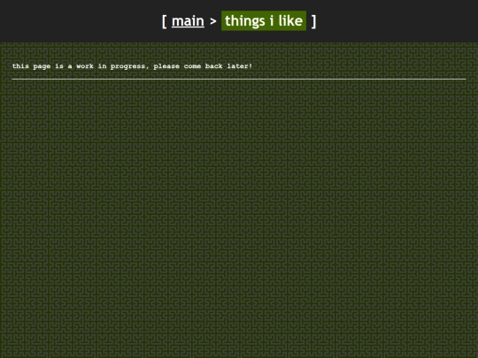 pages/likedthings screenshot