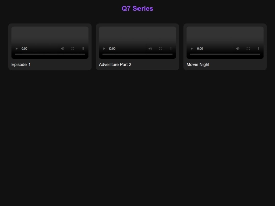 series screenshot