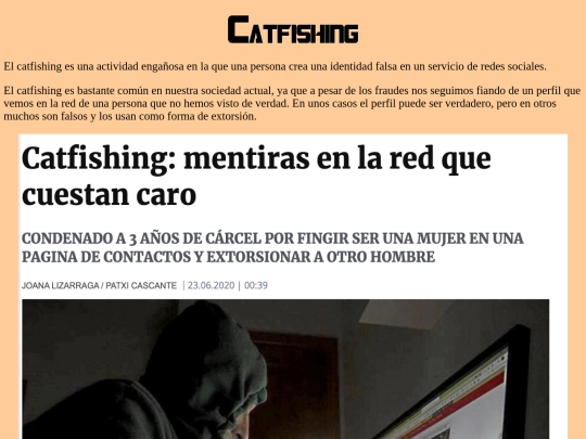 Bootstrap/Proyecto Final/Catfishing screenshot