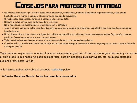 Bootstrap/Proyecto Final/Proteccion Intimidad screenshot