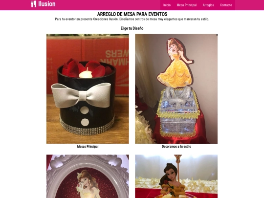 Iluweb/templates/arreglos screenshot