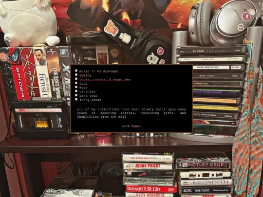 collections screenshot