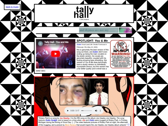 music/bands/tally-hall screenshot