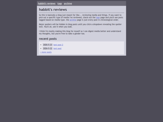 mediablog screenshot