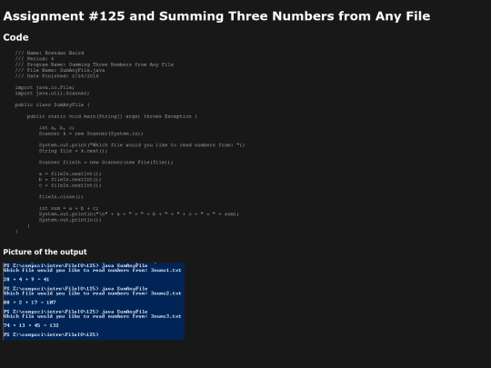 intro/fileio/125/prog125 screenshot