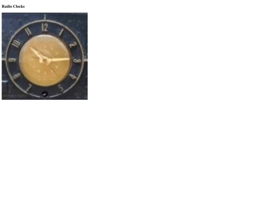 Radioclocks screenshot