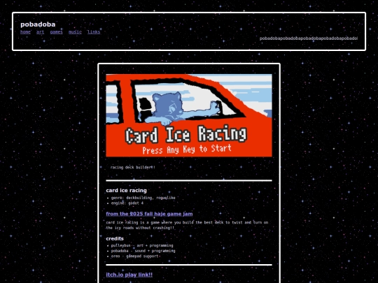 games/cardiceracing screenshot