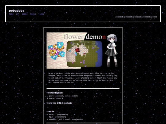 games/flowerdemon screenshot