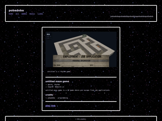 games/maze screenshot