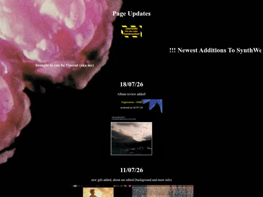 updates screenshot