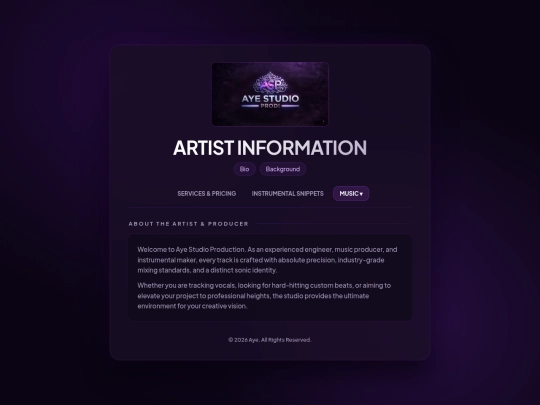 art-info screenshot