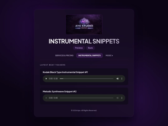 snippets screenshot