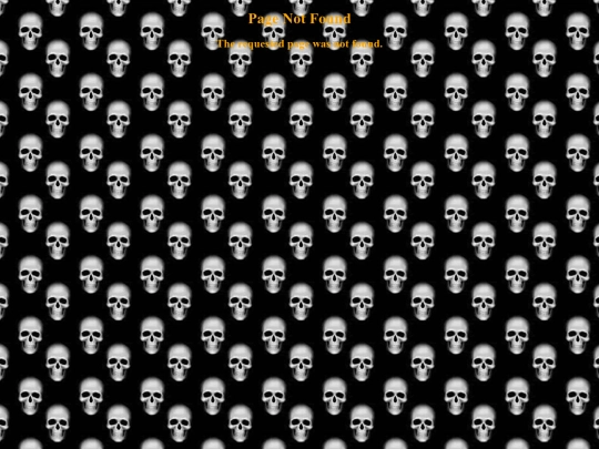 not_found screenshot