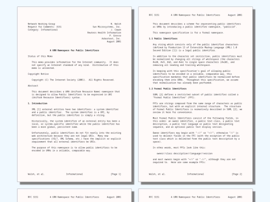 xslt/fpiurns screenshot