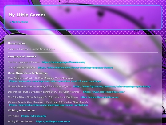 resources screenshot