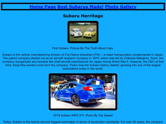 subaru2 screenshot