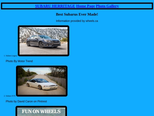 subaru3 screenshot