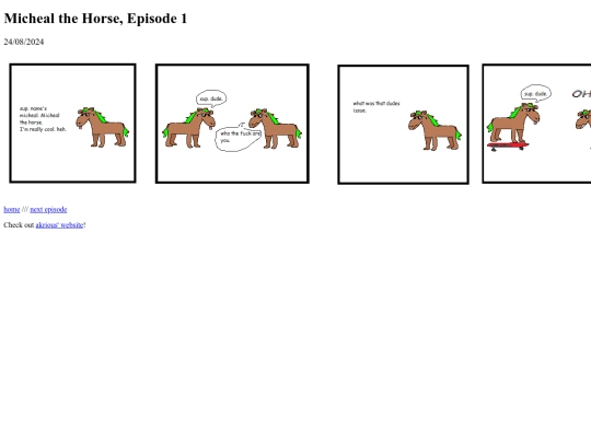 micheal_the_horse/episode1 screenshot