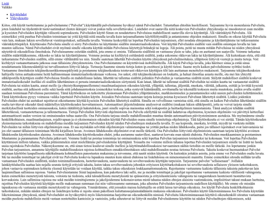 simplesite screenshot