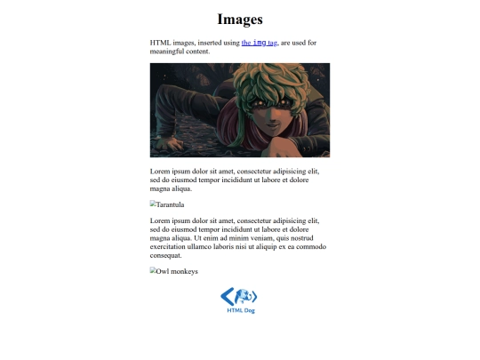 test screenshot