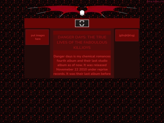 albums/dangerdays screenshot