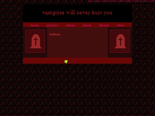 testpage screenshot