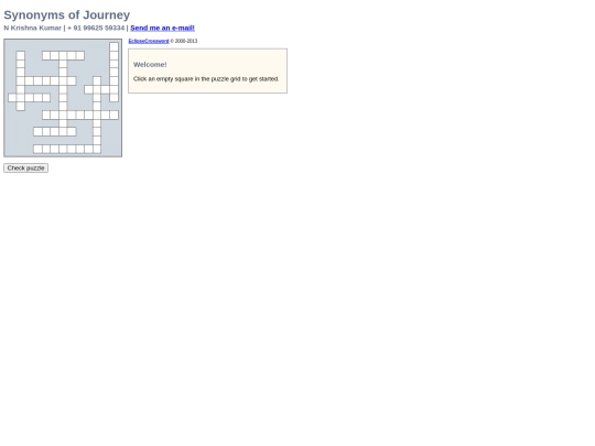 journey_synonyms screenshot