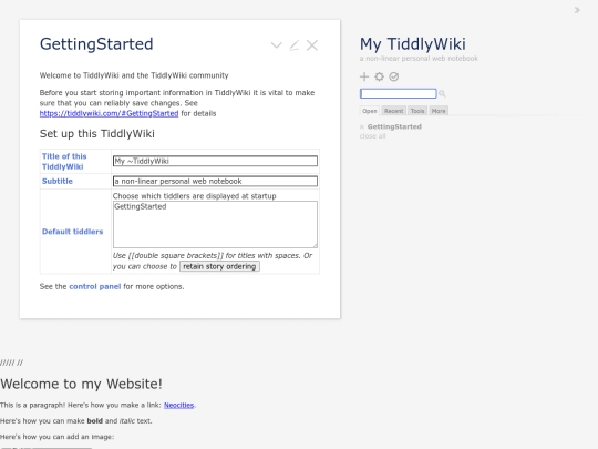 index screenshot