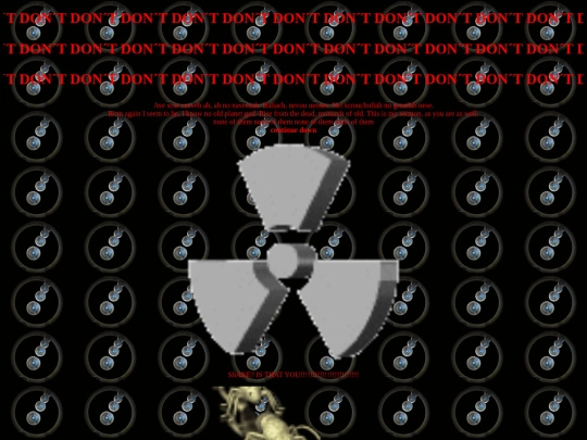 danger screenshot