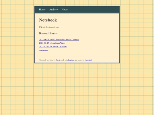 blog screenshot