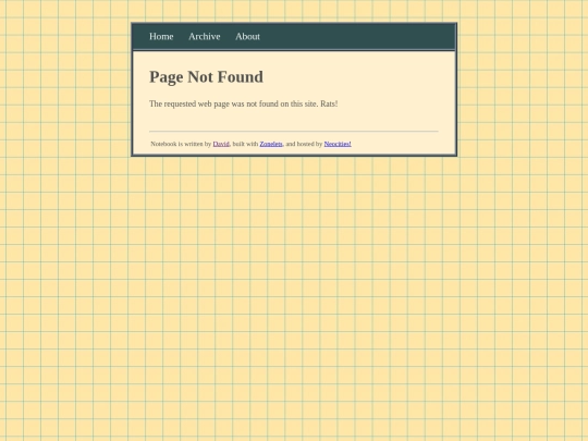 blog/not_found screenshot