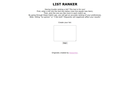 ranker screenshot