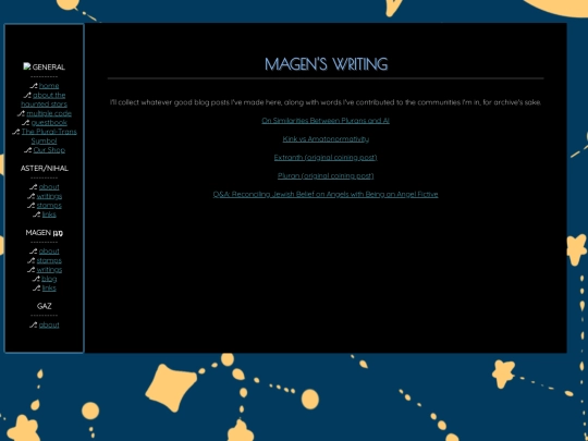 gabewritings screenshot