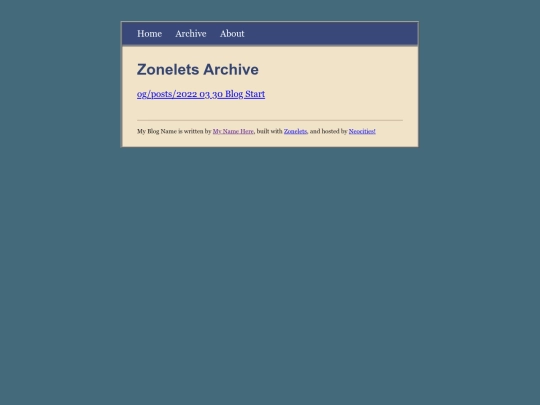 gaz-blog/archive screenshot