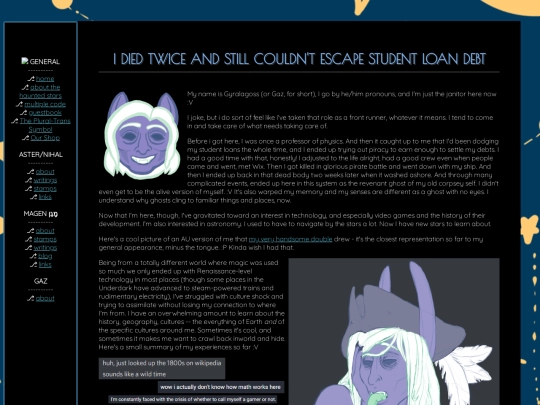 gazprofile screenshot