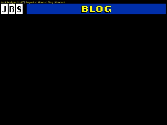 blog screenshot