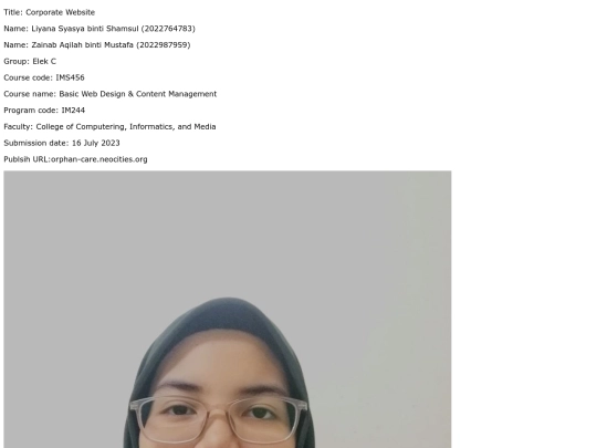 aboutme screenshot