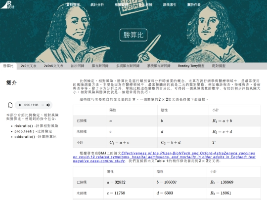 oddsratio screenshot