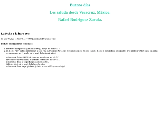 Fecha y Hora screenshot