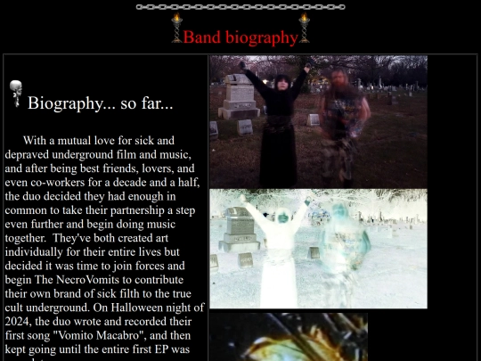 biography screenshot
