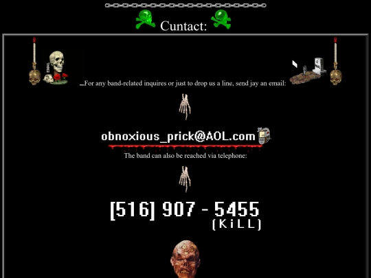 contact screenshot