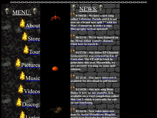 oldmenu screenshot