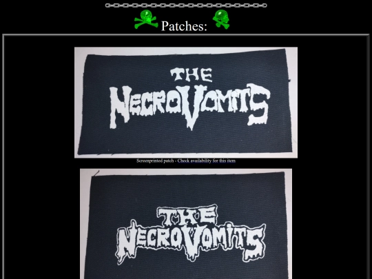 patches screenshot